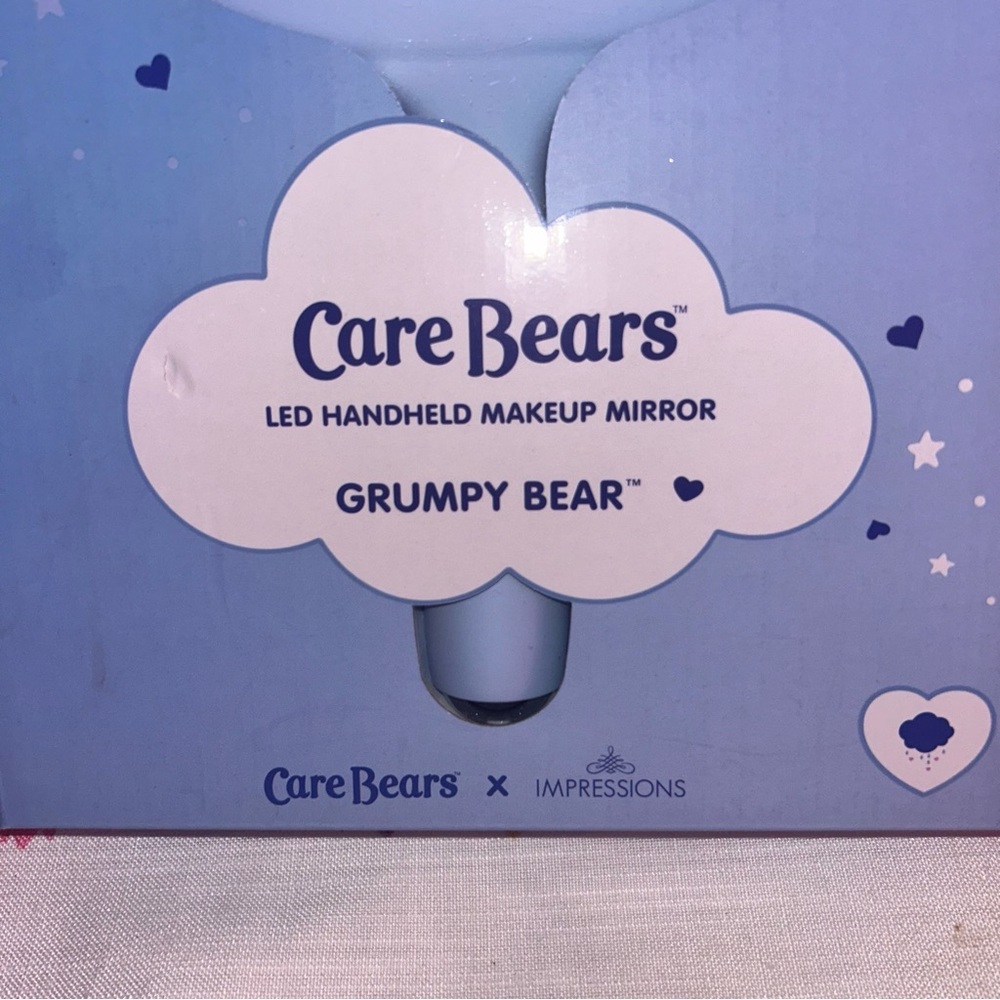 Care Bears Grumpy Bear Impressions beauty X colab. Hand mirror with stand - Picture 7 of 10